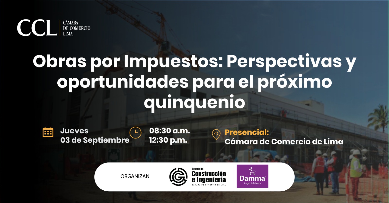 Obras por Impuestos: Perspectivas y oportunidades para el próximo quinquenio